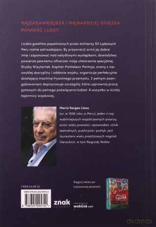 Pantaleon i wizytantki - Mario Vargas Llosa [KSIĄŻKA]