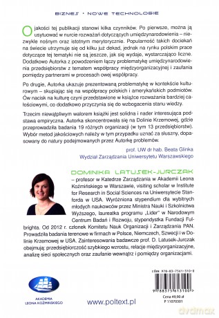 Polskie Przedsiębiorstwa W Dolinie Krzemowej Raport Z Badań - Dominika Latusek-Jurczak [KSIĄŻKA]