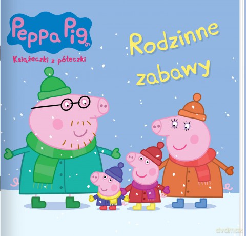 Rodzinne zabawy. Świnka Peppa. Książeczki z półeczki [KSIĄŻKA]