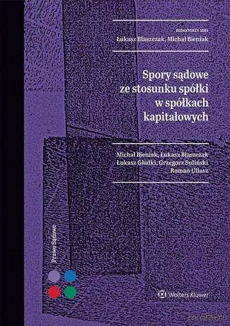Spory sądowe ze stosunku spółki w spółkach kapitałowych [KSIĄŻKA]