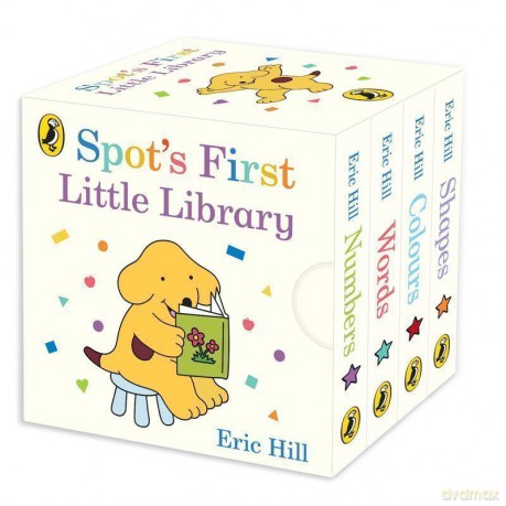 Spot's First Little Library wer. angielska - Eric Hill [KSIĄŻKA]