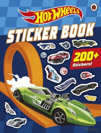 Sticker book. Hot Wheels wer. angielska [KSIĄŻKA]