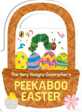 The very hungry Caterpillar's Peekaboo Easter wer. angielska - Eric Carle [KSIĄŻKA]