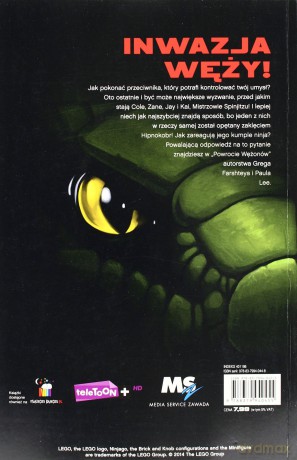 Powrót Wężonów Lego Ninjago [KSIĄŻKA]