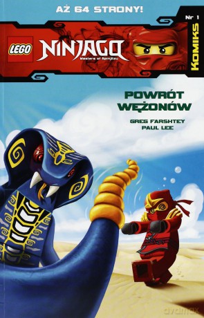 Powrót Wężonów Lego Ninjago [KSIĄŻKA]