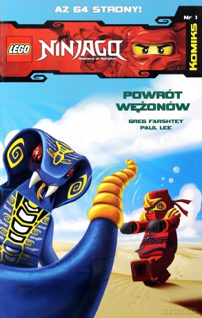 Powrót Wężonów Lego Ninjago [KSIĄŻKA]