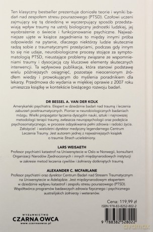Traumatyczny stres. Wpływ wstrząsających doświadczeń na umysł i ciało człowieka - Bessel A. van der Kolk, Alexander C. McFarlane, Lars Weisaeth [KSIĄŻKA]