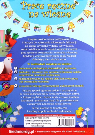 Prace Ręczne Na Wiosnę - Marcelina Grabowska-Piątek [KSIĄŻKA]