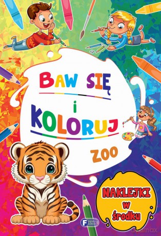 ZOO. Baw się i koloruj [KSIĄŻKA]