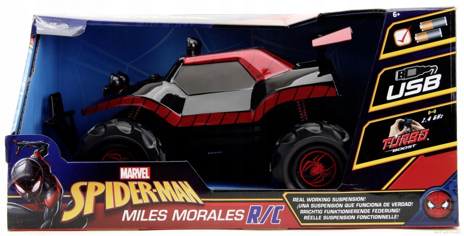 JADA Marvel Miles Morales RC Buggy 1:14