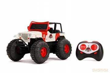 JADA Jurassic World RC Sea and Land Jeep 1:16