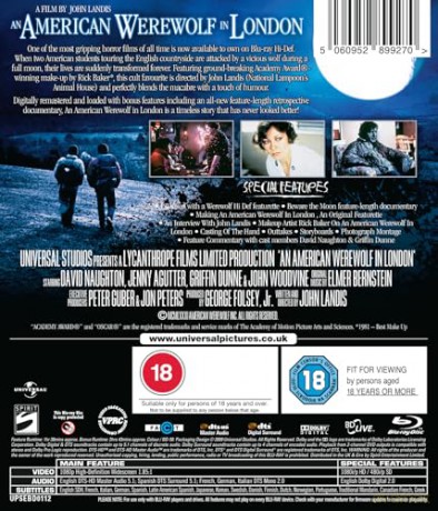 An American Werewolf In London [Blu-Ray]