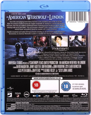 An American Werewolf In London [Blu-Ray]