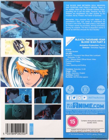 Bleach Thousand Year Blood War - Part 2 - Collector's [2xBlu-Ray]
