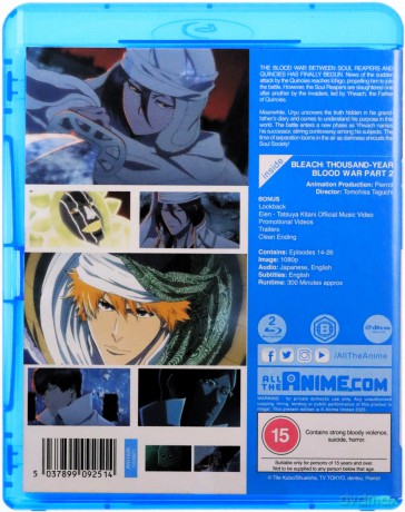 Bleach Thousand Year Blood War - Part 2 [2xBlu-Ray]