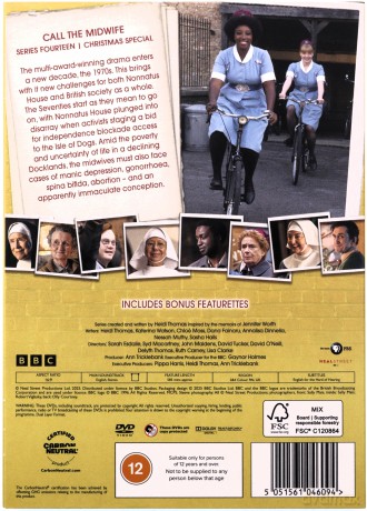 Call The Midwife: Series 14 (Z pamiętnika położnej) [4DVD]