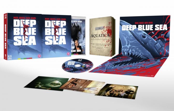Deep Blue Sea (Piekielna głębia) [Blu-Ray]