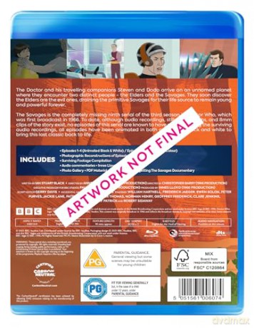 Doctor Who - The Savages [3xBlu-Ray]