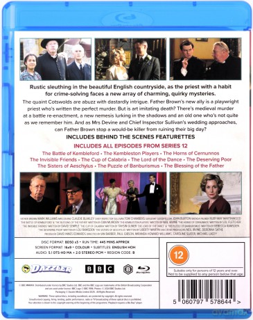 Father Brown: Series 12 (Ojciec Brown) [Blu-Ray]