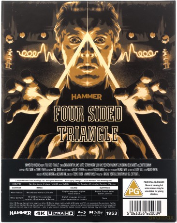 Four Sided Triangle Limited Collector's Edition [Blu-Ray 4K]+[Blu-Ray]