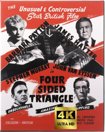 Four Sided Triangle Limited Collector's Edition [Blu-Ray 4K]+[Blu-Ray]
