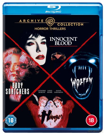 Horror Thrillers 4 Film Collection [Blu-Ray]