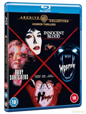 Horror Thrillers 4 Film Collection [Blu-Ray]