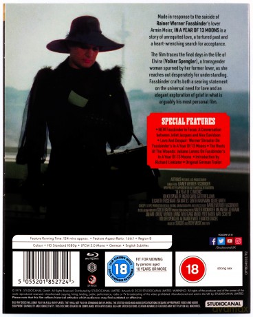 In A Year Of 13 Moons (Vintage World Cinema) (W roku trzynastu pełni) [Blu-Ray]