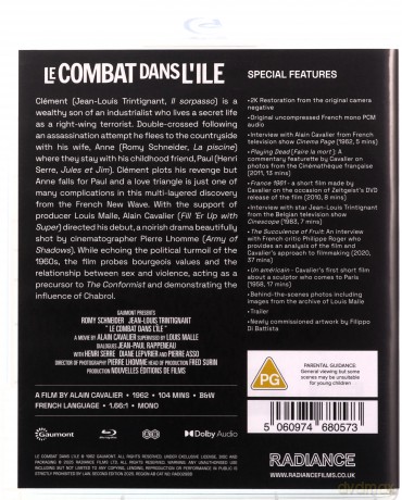 Le Combat Dans L'Ile (Pojedynek na wyspie) [Blu-Ray]
