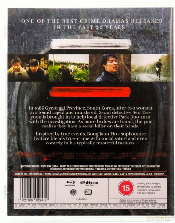 Memories Of Murder (Zagadka zbrodni) [Blu-Ray]