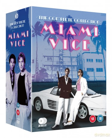 Miami Vice: The Complete Collection (Policjanci z Miami) [30DVD]