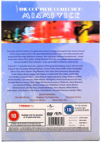 Miami Vice: The Complete Collection (Policjanci z Miami) [30DVD]