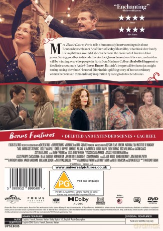Mrs Harris Goes To Paris (Paryż pani Harris) [DVD]