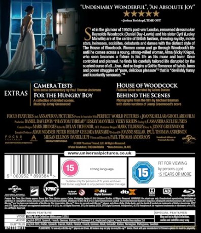Phantom Thread (Nić widmo) [Blu-Ray]