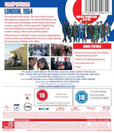 Quadrophenia (Kwadrofonia) [Blu-Ray]