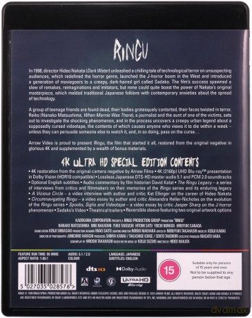 Ringu (The Ring: Krąg) [Blu-Ray 4K]