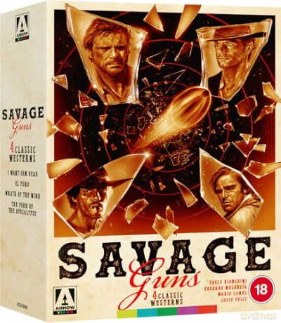 Savage Guns: Four Classic Westerns Vol. 3 [4xBlu-Ray]