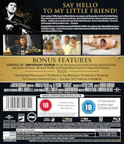 Scarface (Człowiek z blizną) [Blu-Ray]