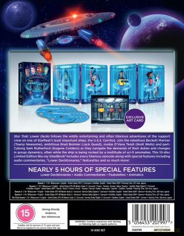 Star Trek: Lower Decks - The Complete Series SteelBook Collection [10xBlu-Ray]