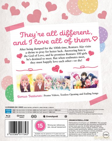 The 100 Girlfriends Who Really. Really. Really. Really. Really Love You - The Complete Season [2xBlu-Ray]