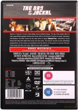 Dzień Szakala [DVD]