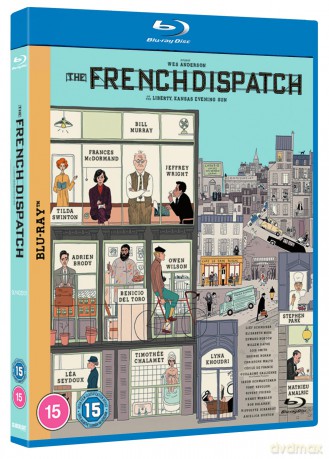 The French Dispatch (Kurier Francuski z Liberty, Kansas Evening Sun) [Blu-Ray]