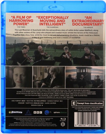 The Last Musician Of Auschwitz [Blu-Ray]