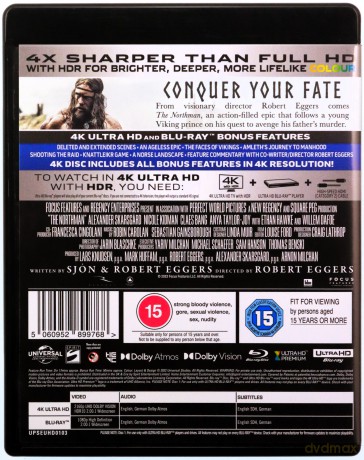 The Northman (Wiking) [Blu-Ray 4K]+[Blu-Ray]