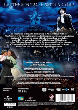 The Phantom Of The Opera At The Royal Albert Hall (Royal Albert Hall - Upiór w operze) [DVD]