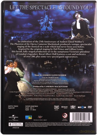 The Phantom Of The Opera At The Royal Albert Hall (Royal Albert Hall - Upiór w operze) [DVD]