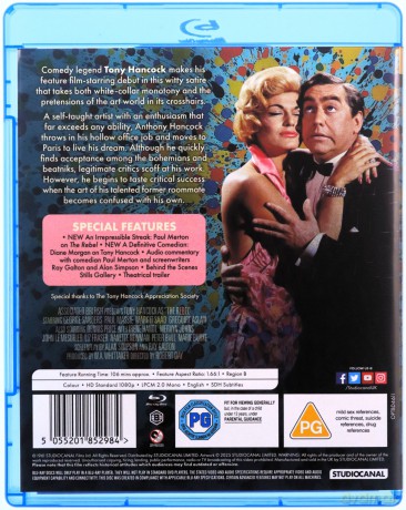 The Rebel (Vintage Classics) [Blu-Ray]