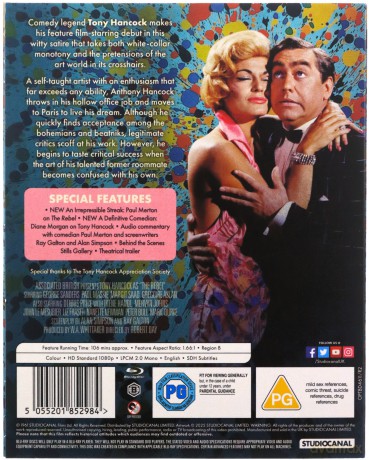 The Rebel (Vintage Classics) [Blu-Ray]