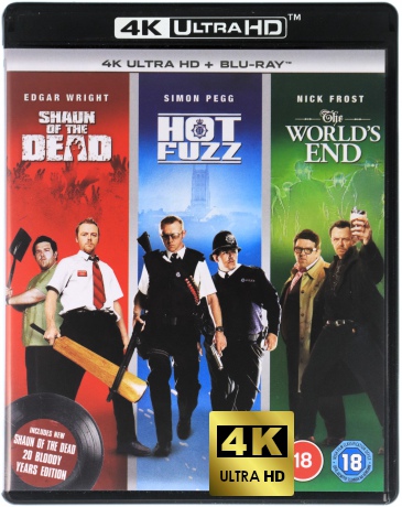 Three Flavours Cornetto Trilogy [6xBlu-Ray 4K]