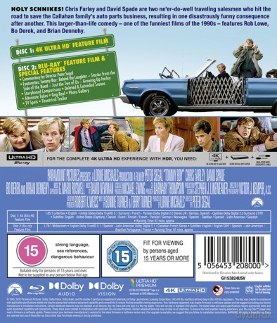 Tommy Boy (Tomcio Grubasek) [Blu-Ray 4K]+[Blu-Ray]